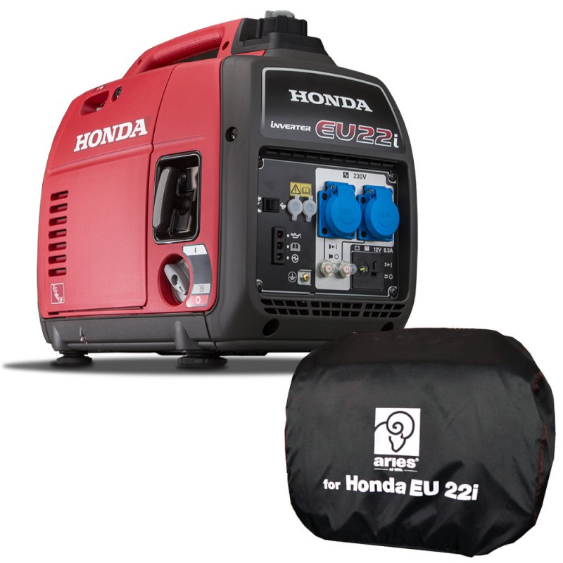 Agregat prądotwórczy EU 22i z pokrowcem w zestawie