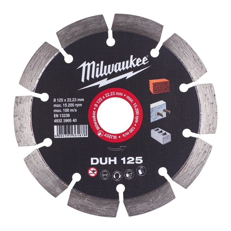 TARCZA DIAMENTOWA DUH 125/22,2