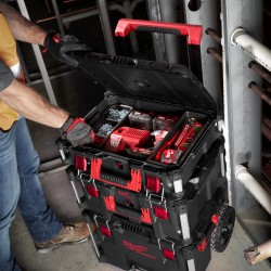 Skrzynie Milwaukee PACKOUT™ zestaw 3 skrzyń