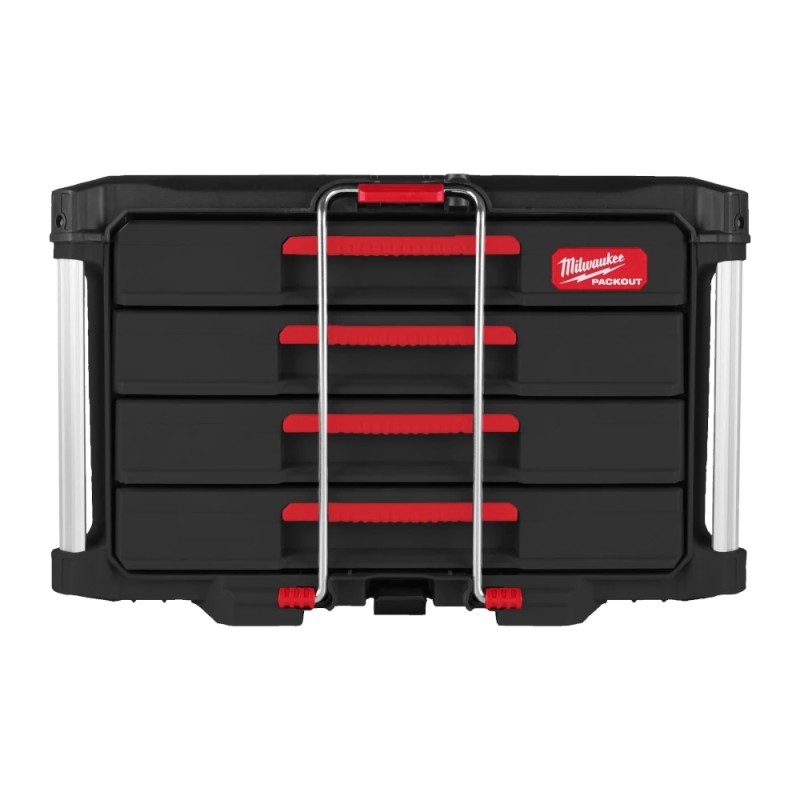 Skrzynia Milwaukee PACKOUT™ z 4 szufladami