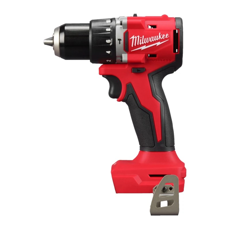Kompaktowa bezszczotkowa wiertarko-wkrętarka z udarem Milwaukee M18 BLPDRC-0X