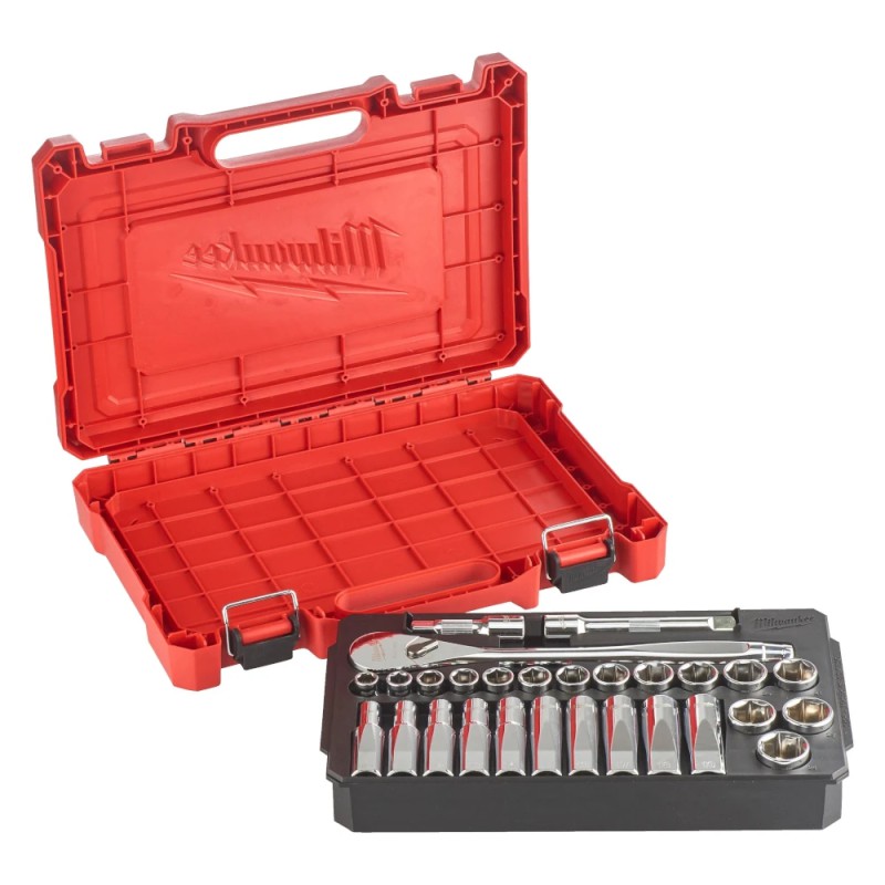 Zestaw nasadek z grzechotką Milwaukee 1/2''