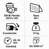 Kosiarka HRG 466 C1 SKEP dane techniczne