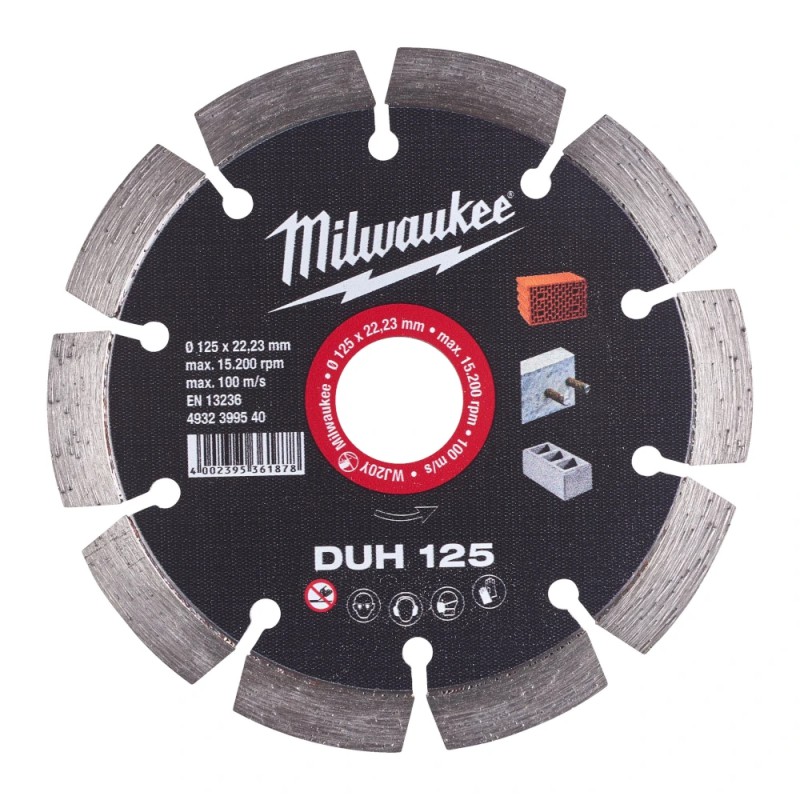 Tarcza diamentowa Milwaukee DUH 125/22,23mm