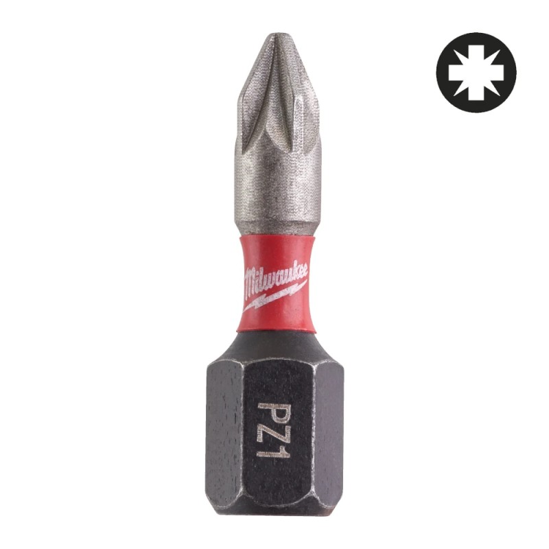 Zestaw bitów udarowych Milwaukee Shockwave Impact Duty™ PZ 1 25szt