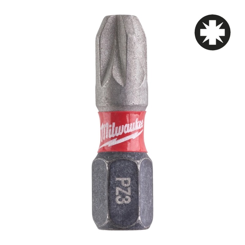 Zestaw bitów udarowych Milwaukee Shockwave Impact Duty™ PZ 3 25szt