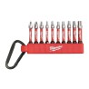 Zestaw bitów Milwaukee Shockwave Impact Duty™ karabinek 10szt
