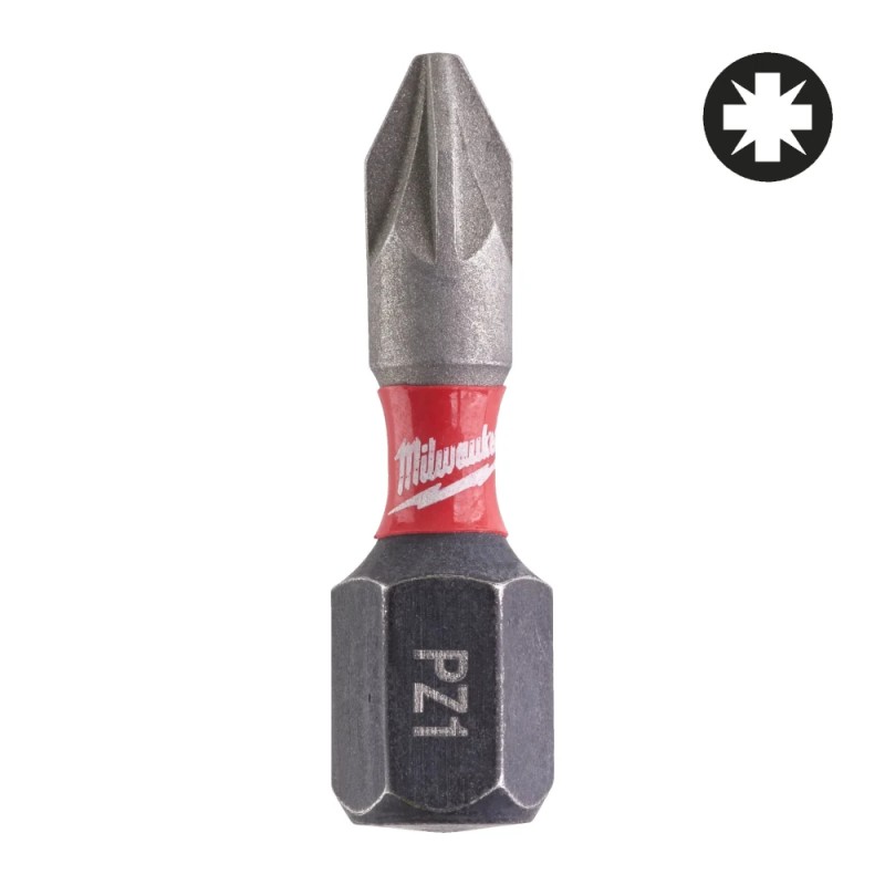 Bity udarowe Milwaukee Shockwave Impact Duty™ PZ1 25mm 2szt