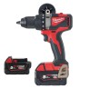 Wiertarko-wkrętarka udarowa Milwaukee M18BLDD2-502X 2x akumulator