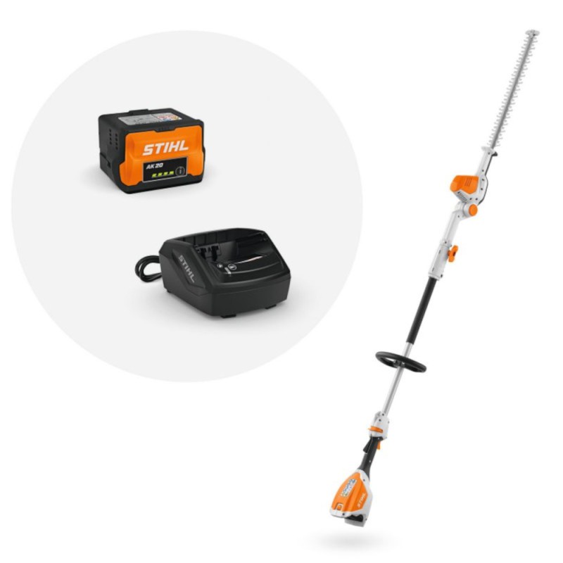 Nożyce akumulatorowe na wysięgniku Stihl HLA 56 z AK 20 i AL 101