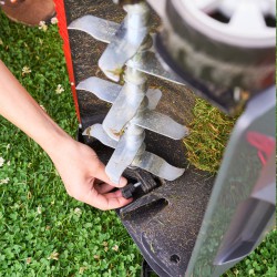 AL-KO 38.4 E wertykulator elektryczny + wałek do aeracji 38 cm